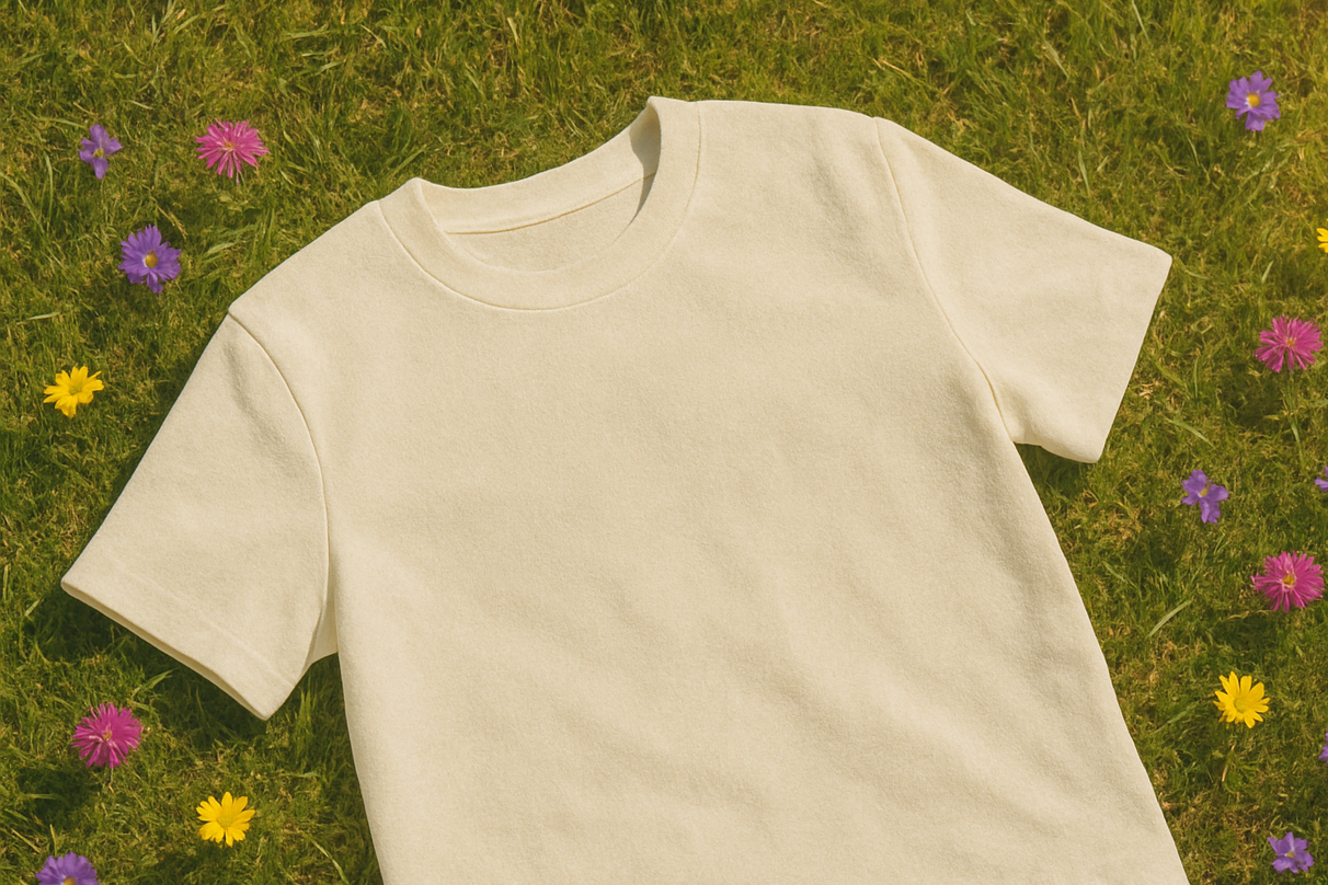 Magliette 100% cotone biologico