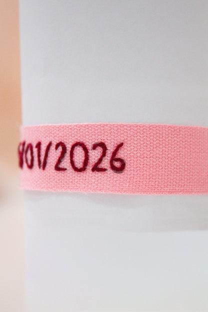 Bracciale - Bracciale con data personalizzata - Filovago