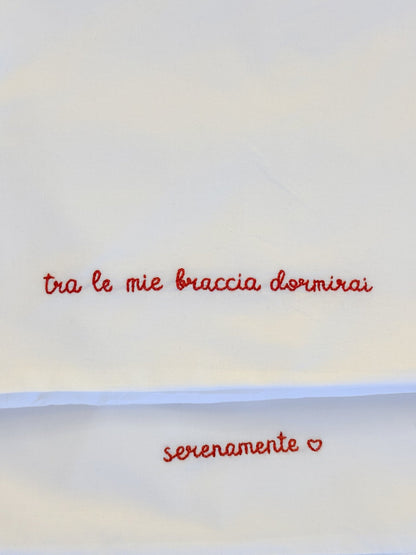 Federe - Coppia di Federe abbinate - Filovago