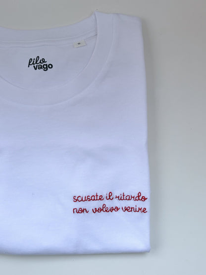 Maglietta - Maglietta con frase personalizzata - Filovago