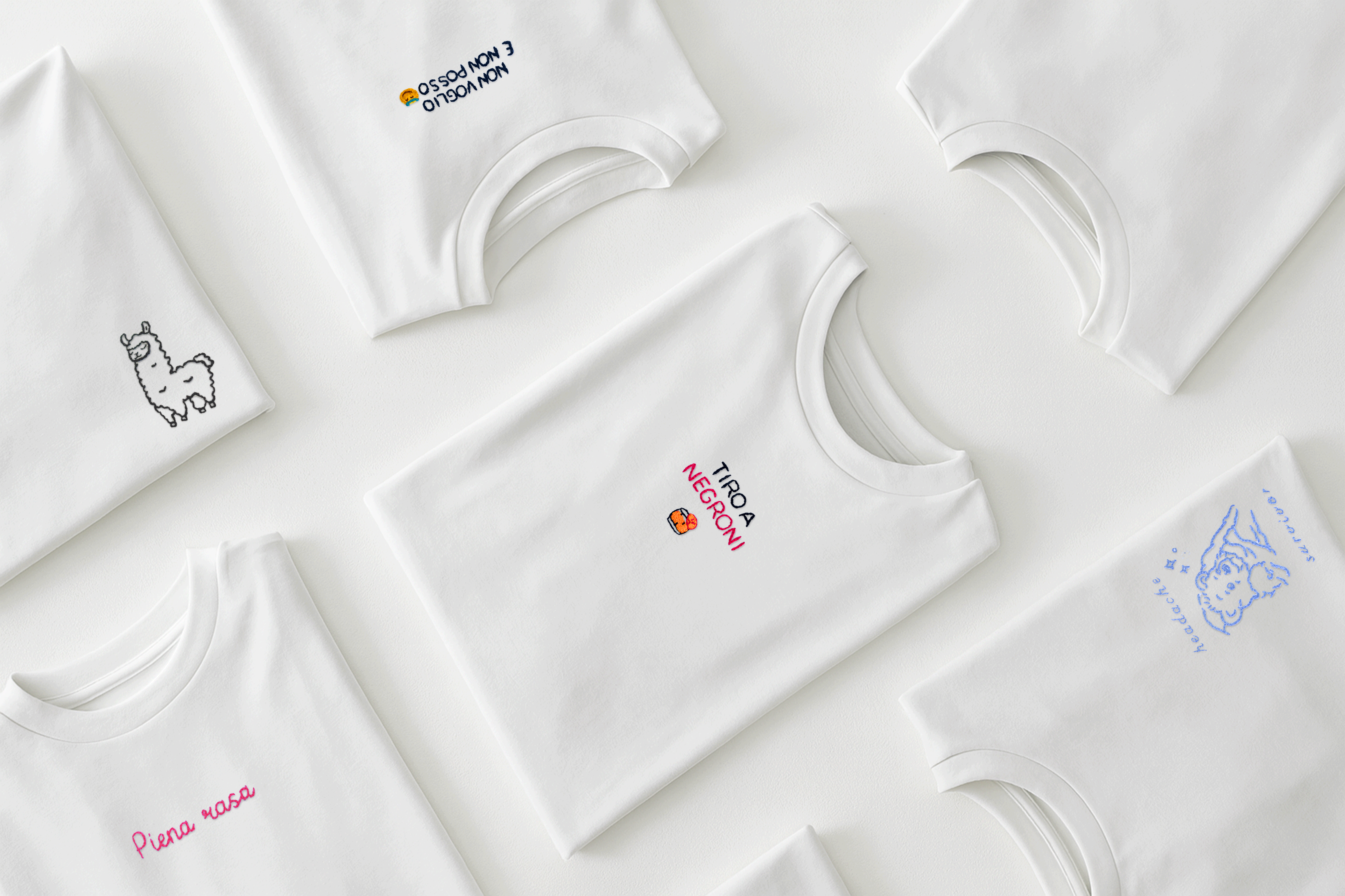 Magliette personalizzate varie