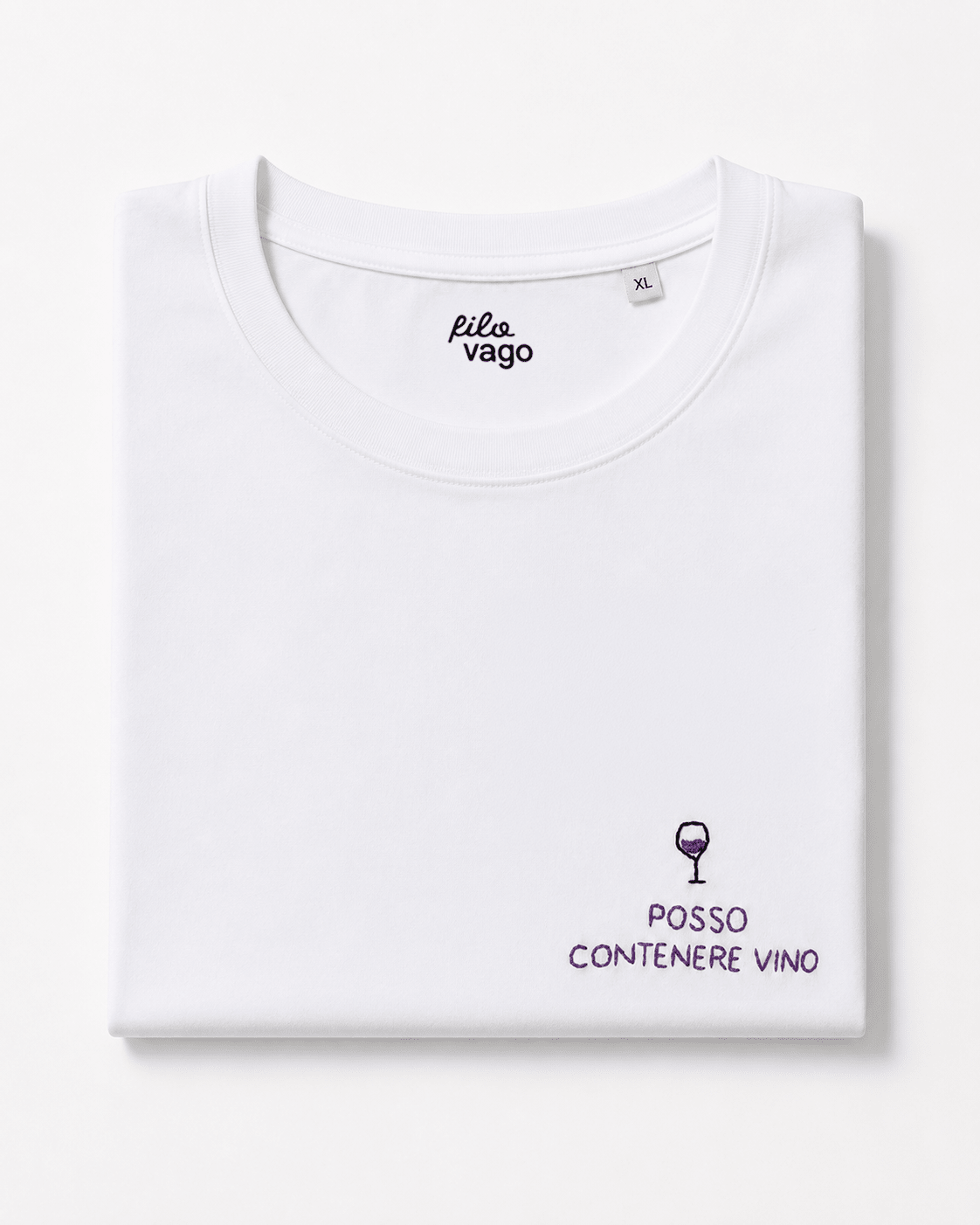 Maglietta-Posso contenere vino-Filovago