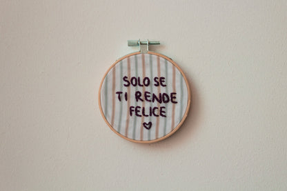 -Telaio Solo se ti rende felice-Filovago